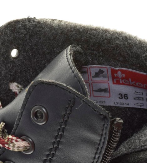 L3139-14 Rieker ботинки женские