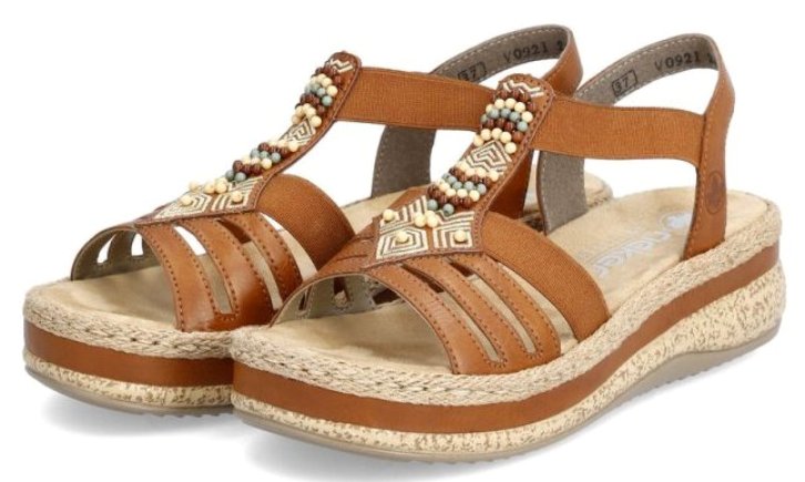 V0921-24 Rieker Босоножки женские